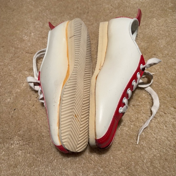 Vintage bowling shoes in vintage plaid Brunswick bag - Picture 4 of 10